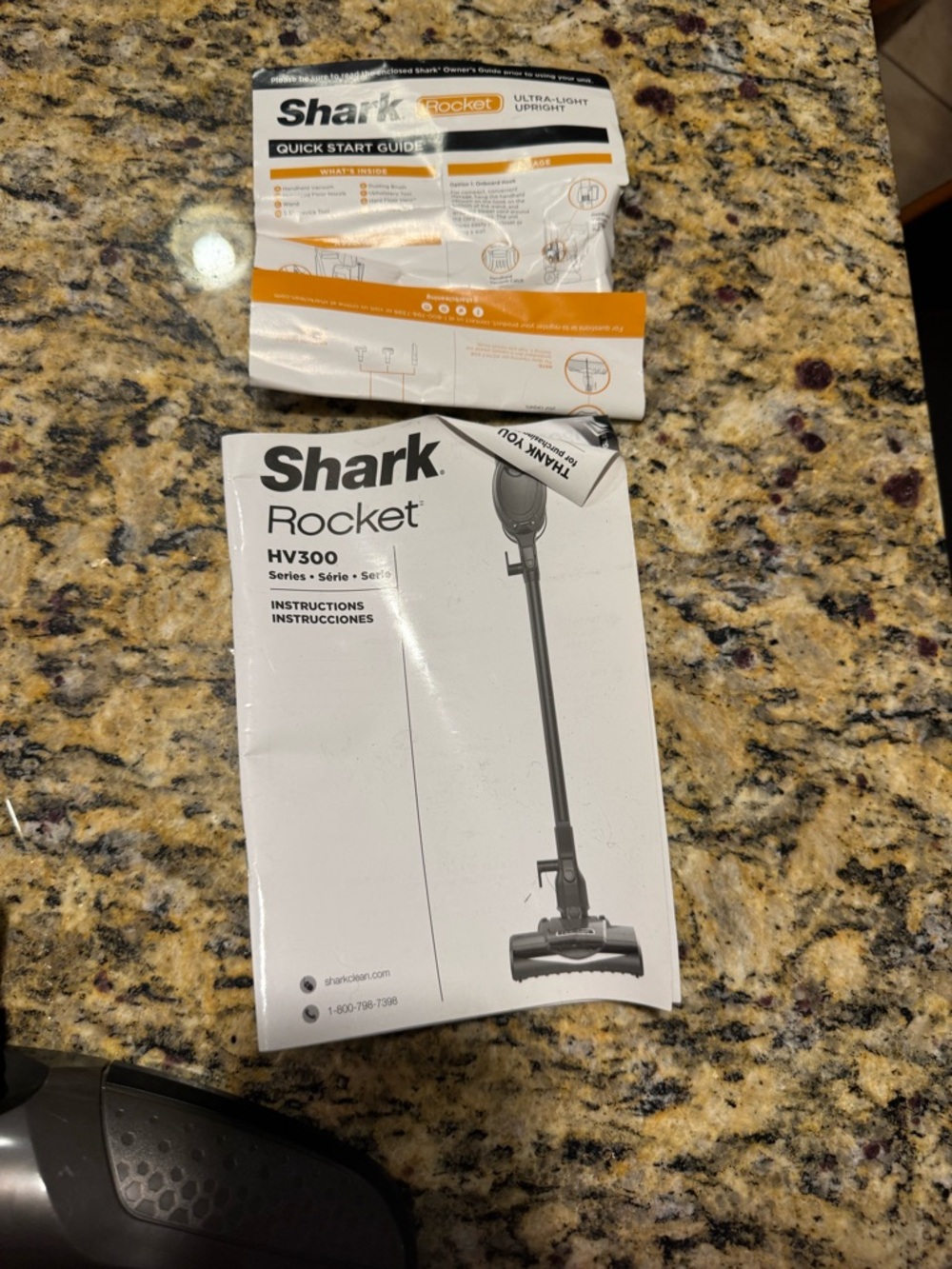 Rocket HV300 Owner's Manual - Black